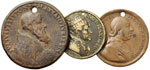 Medaglie papali - Lotto di 3 medaglie: ... 