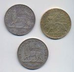 Lotto di 3 monete dell’Eritrea, una ... 