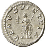 Caracalla (211-217) Denario - Testa laureata ... 