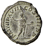 Caracalla (211-217) Denario falso d’epoca ... 