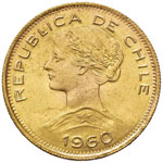 CILE 100 Pesos 1960 - ... 