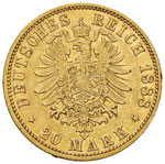 GERMANIA Prussia Federico III (1888) 20 ... 