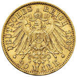 GERMANIA Prussia Guglielmo II (1888-1918) 20 ... 