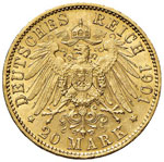 GERMANIA Prussia Guglielmo II (1888-1918) 20 ... 