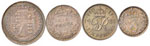 INGHILTERRA Scellino  1892, 6 Pence 1897, ... 