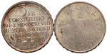 SVIZZERA 5 Franchi 1948, 1963 - KM 48, 51 AG ... 