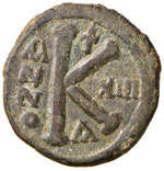 BISANZIO Giustiniano I (527-565) Mezzo ... 