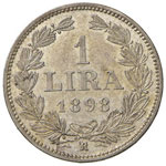 SAN MARINO Lira 1898 – AG (g 5,04)
