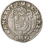 VENEZIA Giovanni I Corner (1625-1629) Scudo ... 