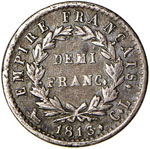 GENOVA Napoleone (1805-1814) Mezzo franco ... 