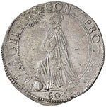 MANTOVA Carlo I (1627-1637) Mezzo ducatone ... 