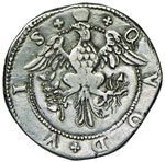 MESSINA Filippo III (1598-1621) Mezzo scudo ... 