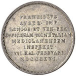 MILANO Francesco I (1815-1835) Medaglia 1816 ... 