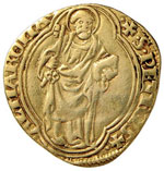Nicolò V (1447-1455) Ducato – Munt. 4 AU ... 