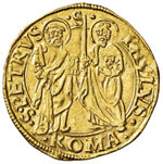 Sisto IV (1471-1484) Ducato papale - Munt. 5 ... 