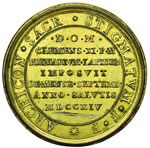 Clemente XI (1700-1721) Medaglia 1714 A. XIV ... 