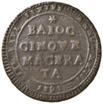Pio VI (1774-1799) Macerata Madonnina 1797 ... 
