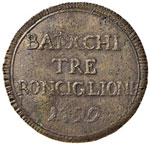 Occupazione austriaca (1799-1800) 3 Baiocchi ... 