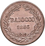 Gregorio XVI (1831-1846) Baiocco 1836 A. VI ... 