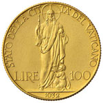Pio XI (1922-1939) 100 Lire 1932 – Pag. ... 