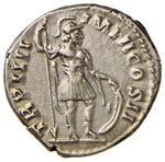 Lucio Vero (161-167) Denario - Testa ... 