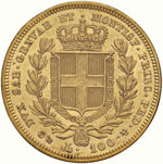 Carlo Alberto (1831-1849) 100 Lire 1832 G ... 