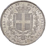 Vittorio Emanuele II (1849-1861) 5 Lire 1851 ... 