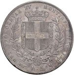 Vittorio Emanuele II (1849-1861) 5 Lire 1855 ... 