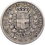 Vittorio Emanuele II (1849-1861) Lira 1855 T ... 