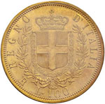 Vittorio Emanuele II (1861-1878) 100 Lire ... 