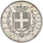 Vittorio Emanuele II (1861-1878) 5 Lire 1862 ... 