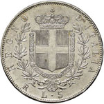 Vittorio Emanuele II (1861-1878) 5 Lire 1870 ... 