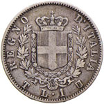 Vittorio Emanuele II (1861-1878) Lira 1861 T ... 