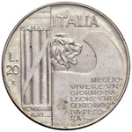 Vittorio Emanuele III (1900-1946) 20 Lire ... 