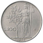 REPUBBLICA ITALIANA (1946-) 100 Lire 1955 ... 
