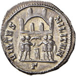 Costanzo II (305-307) Argenteo – Testa ... 