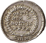 Costanzo II (335-360) Siliqua (Sirmium) ... 