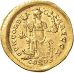 Onorio (395-423) Solido (Costantinopoli) ... 