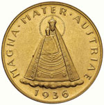 AUSTRIA Repubblica (1918-) 100 Scellini 1936 ... 