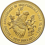 BAHAMAS 100 Dollari 1975 – Fr. 23 AU (g ... 