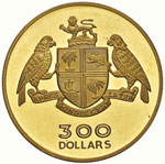 DOMINICA 300 Dollari 1978 – Fr. 1 AU (g ... 