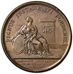 FRANCIA Luigi XIV (1643-1715) Medaglia 1663 ... 