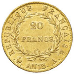 FRANCIA Napoleone (1804-1814) 20 Franchi A. ... 