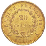 FRANCIA Napoleone (1804-1814) 20 Franchi ... 
