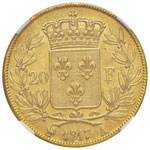 FRANCIA Luigi XVIII (1815-1824) 20 Franchi ... 