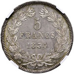 FRANCIA Luigi Filippo (1830-1848) 5 Franchi ... 