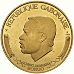GABON 1.000 Franchi 1969 ... 