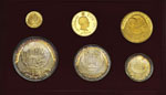 GIORDANIA 10, 5 e 2 Dinari in oro, dinaro, ... 