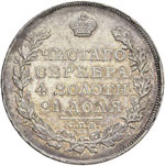 RUSSIA Nicola I (1825-1855) Rublo 1828 – ... 
