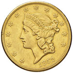 USA 20 Dollari 1852 O ... 